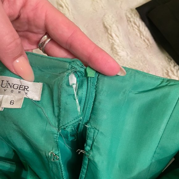 green kate unger evening dress - Picture 4 of 4